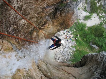 Canyoning - Bovec - Globoški potok Canyoning - Bovec - Globoški potok