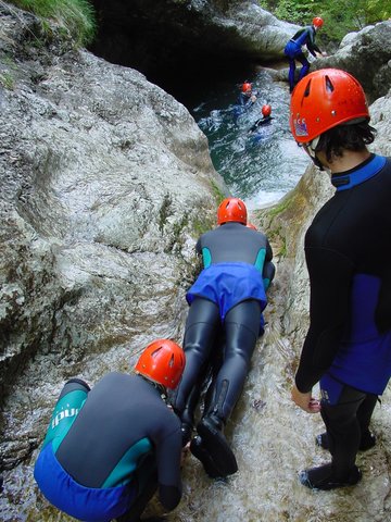 Bovec - Canyoning - Globoski potok Bovec - Canyoning - Globoski potok