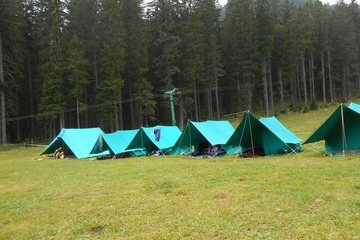 Preživetje v naravi Spanje v šotorih