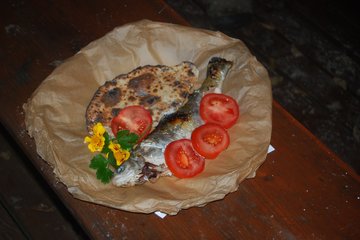 Preživetje v naravi vikend delavnica Preživetje v naravi večerja nad ognjem
