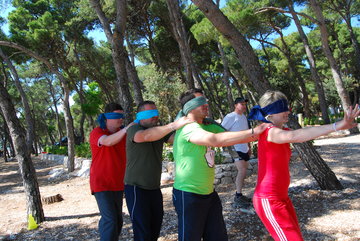 Team building - sherpa walk Team building - sherpa walk