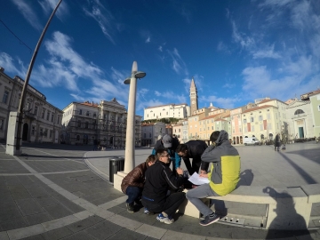 Team Building Piran - Urban hunt Team Building Piran - Urban hunt