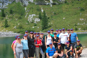 Team building Bovec Pohod do Krnskega jezera
