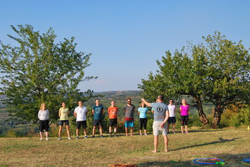 Motivacijski trening Team building v Istri