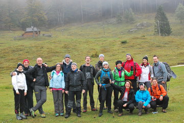 Team building na Veliki Planini Pohod na Veliko Planino