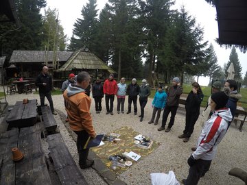 Team building - Ultimate Survival Priprava na pričetek delavnice