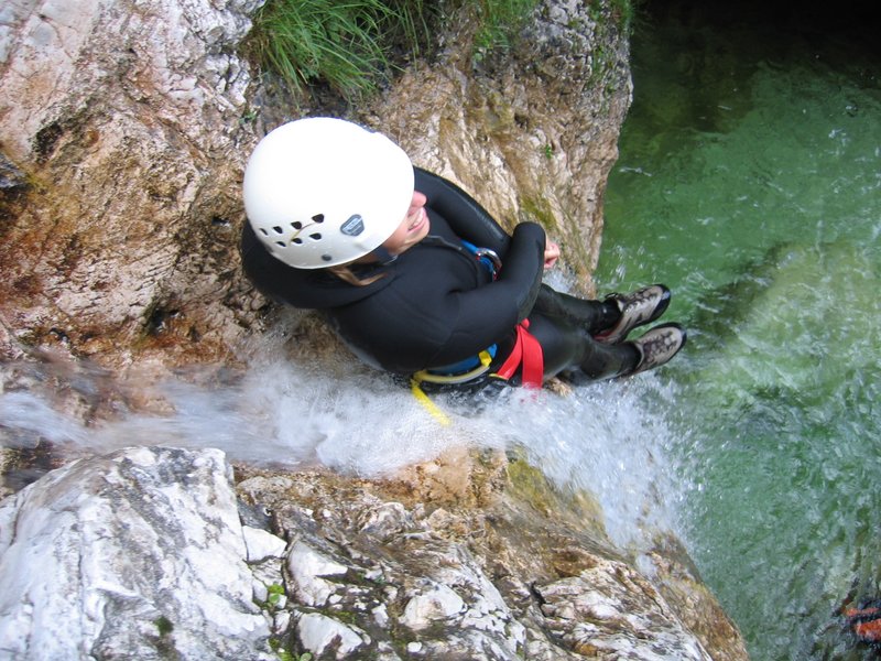 Canyoning - soteskanje - Predelnica, Bovec