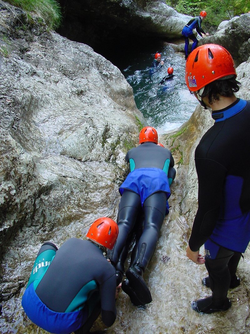 Bovec - Canyoning - Globoski potok