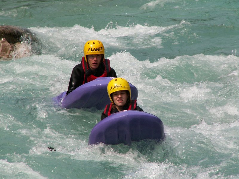 Ekstremni Hydrospeed na Soči - Bovec