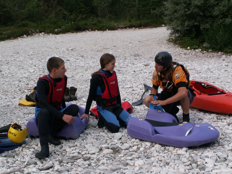 Ekstremni Hydrospeed na Soči - Bovec