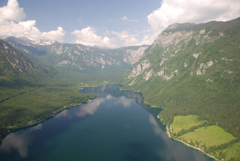 Polet v tandemu Bohinj - Vogel