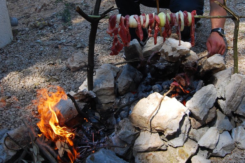 Preživetje v naravi - samopriprava večerje