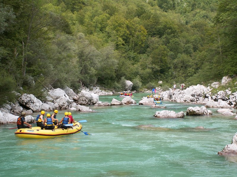 Rafting Soča