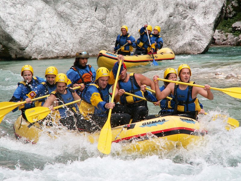 Rafting na Soči Rafting na Soči