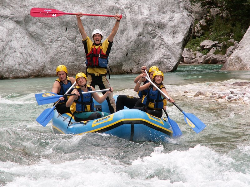 Ekstremni rafting na Soči - Bovec