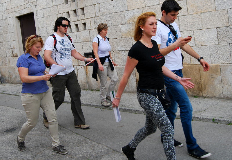 Team building - urban hunt Piran Team building - urban hunt Piran