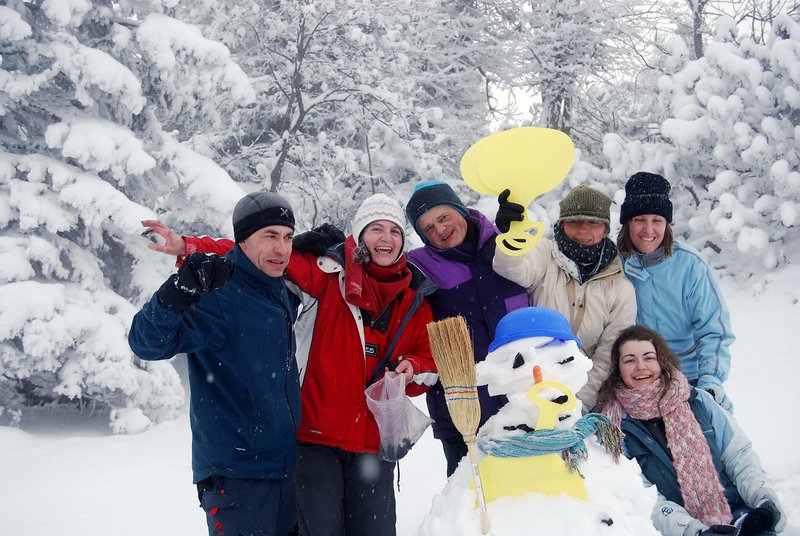 Team building za podjetje - zimske aktivnosti