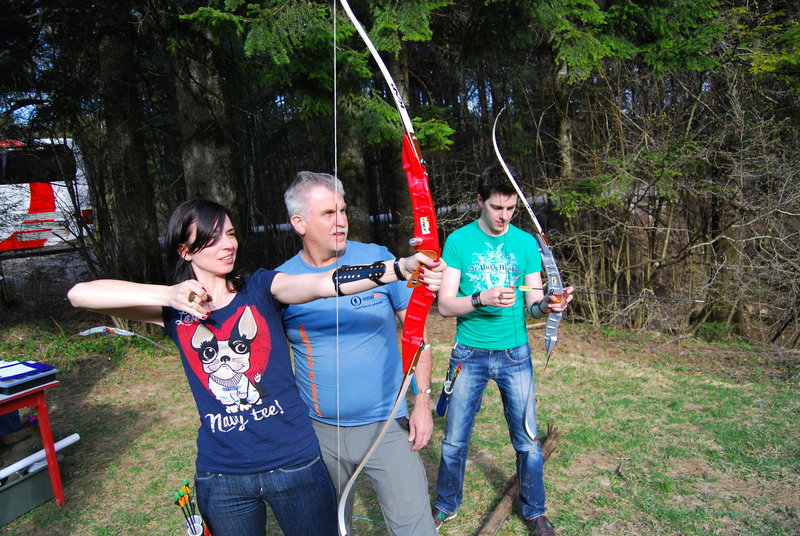 Team building -  lokostrelstvo