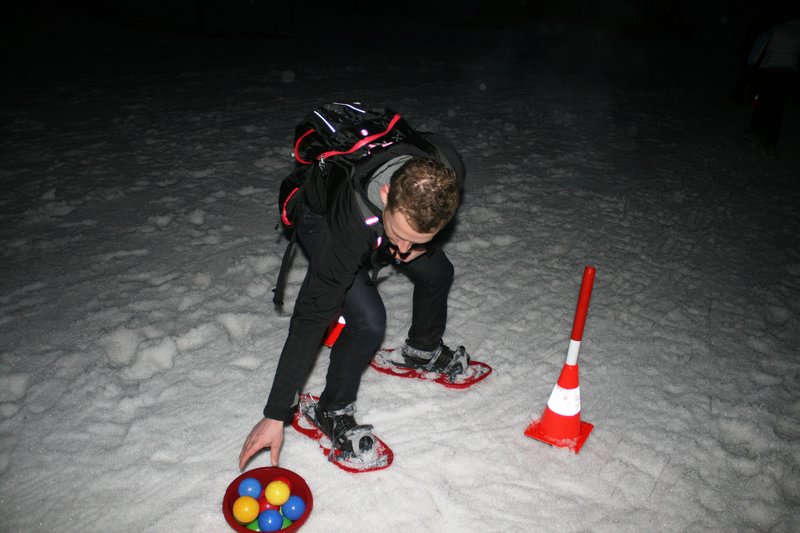 Teambuilding na snegu - krpljanje