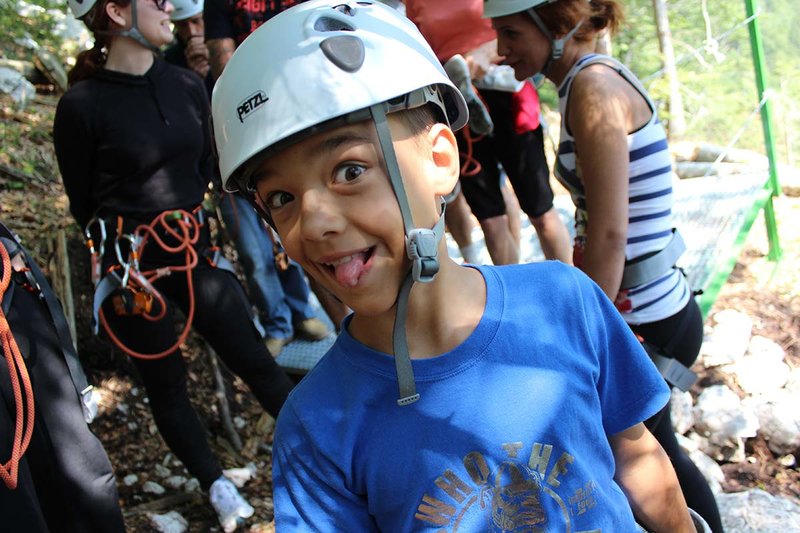 Zipline Bovec - tudi za otroke