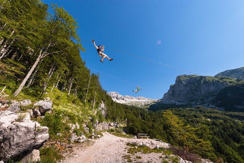 Zipline Bovec Ziplina Bovec